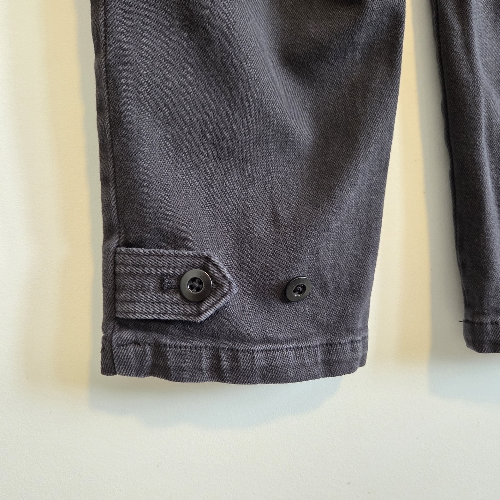 Wilfred Free Aritzia Black Cargo Pants Women’s Size 6 Adjustable Ankle - Picture 6 of 9